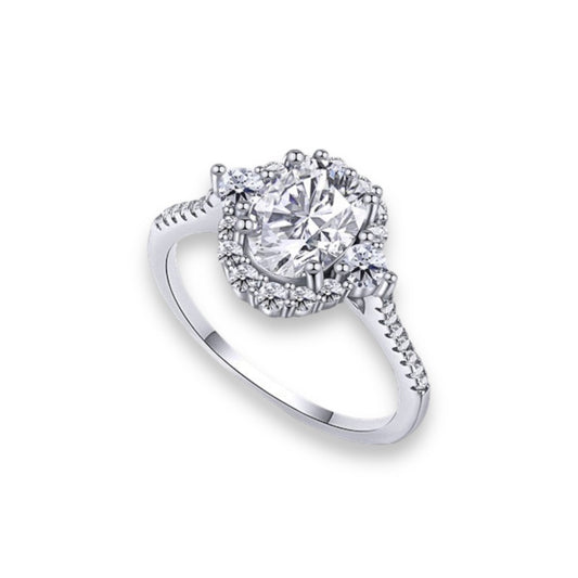 Charlotte Ring-  925 Sterling Silver Cubic Zirconia